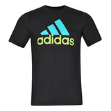 T-shirt Caballero adidas Im9312 Textil Negro 