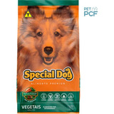 Alimento Special Dog Premium Para Cão Adulto Todos Os Tamanhos Sabor Vegetais Em Sacola De 15kg
