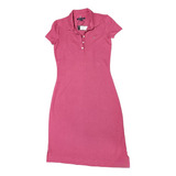 Vestido Color Cereza Original Tommy Hilfiger 