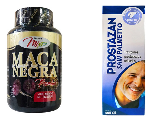 Maca Negra Premium + Prostazan - Unidad a $315