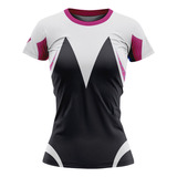 Playera Sublimada Spider Gwen D3 Infantil