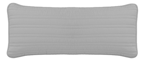 Funda De Almohada Basic Gris Ks King 100 X 46 Cm Vianney Color Gris Claro