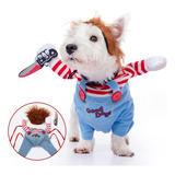 Disfraz De Mascota Para Halloween, Disfraz De Chucky, Muñeca