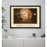 Cuadros Volver Al Futuro Posters Reloj Catalogo Tamaño 30x40