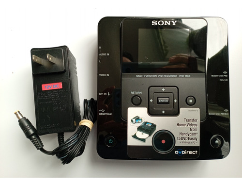 Sony Vrd Mc6 Dvdirect  Tamaño Compacto 