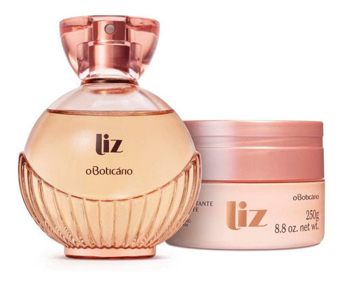 Combo Liz: Desodorante Colônia + Creme Hidratante Volume Da Unidade 100 Ml