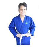 Kimono Infantil  Jiujitsu  Reforçado Com Faixa Grátis