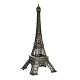 Torre Eiffel De 18cm De Metal Adorno De París Ifel