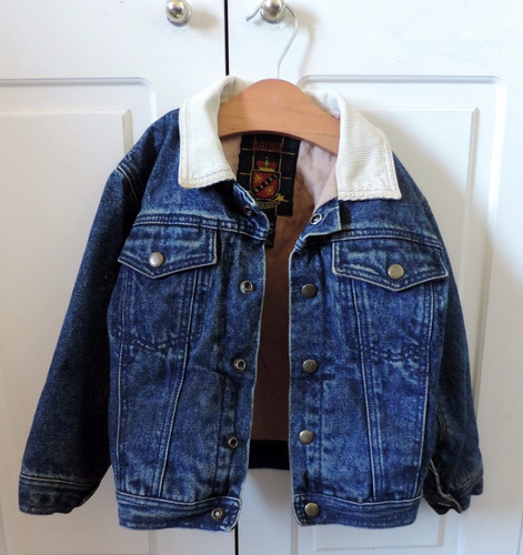 Chaqueta Jeans Niño Forrada