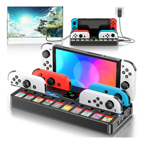 Cargador Tv Dock De Repuesto Para Nintendo Switch/oled