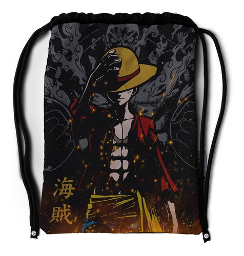 Tula Deportiva Impermeable Monkey D Luffy One Piece