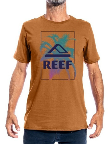 Remera Reef Palmset Tee Hombre