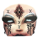 Pegatina Brillo Face Sticker Hallowen Maquillaje Catrina #52