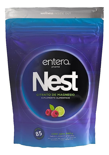 Entera Pharma Nest, Citrato De Magnesio, 340g Sfn