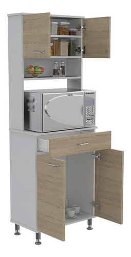 Modulo Microondas Kitchen 60 Rta Rovere