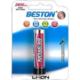 Bst-li18650 - Bateria Beston Recargable Para Linterna