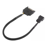 Cable Adaptador De Cooler 3-4 Pines A Enchufe Sata