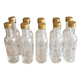 (oferta) Pack De Botellas Vidrio Cristal Tequilera Mini 50ml