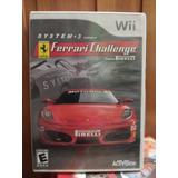 Ferrari Challenge - Original - Nintendo Wii