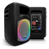 Caixa Som Ativa Shutt Retrô Rgb 480w Bt Usb Ambiente Rádio