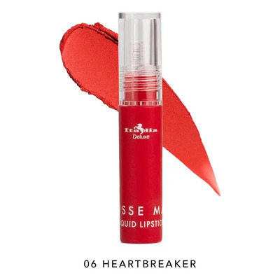 Labial Liquido Mousse Matte Liquid Italia Deluxe Acabado Mate Color 06 Heartbreaker | MercadoLibre