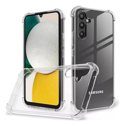 Funda De Silicona Antishock Transparente Para Galaxy Serie S