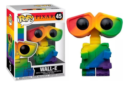 Funko Pop! 45 Wall-e Pixar Pride Disney Original