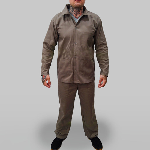 Uniforme Jaleco Camisa Manga Longa + Calça Unissex
