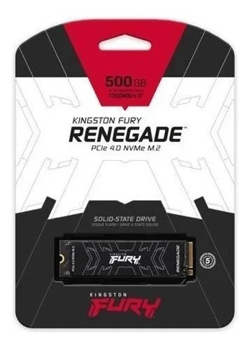 Ssd M.2 2280 Nvme Fury Renegade 500gb Pcie 4.0 Box