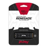 Ssd Kingston Fury Renegade 500gb M.2 2280 Nvme Pcie 4.0 Box