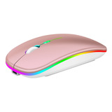 Ratón Mouse Silencioso Inalámbrico 2.4g De Carga Recargable