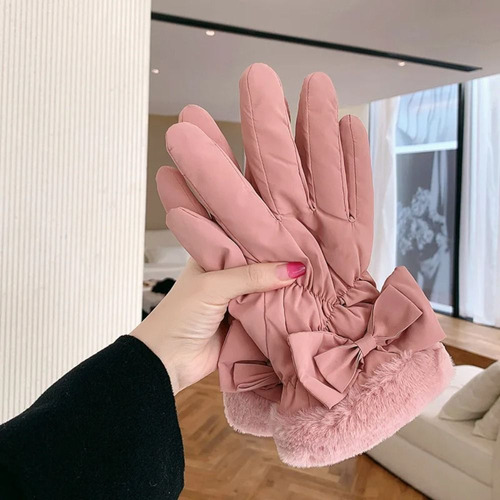 Guantes De Invierno Con Pantalla Táctil Para Esquí, Forro Po