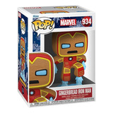 Funko Pop! Marvel Holiday Iron Man Galleta De Jengibre