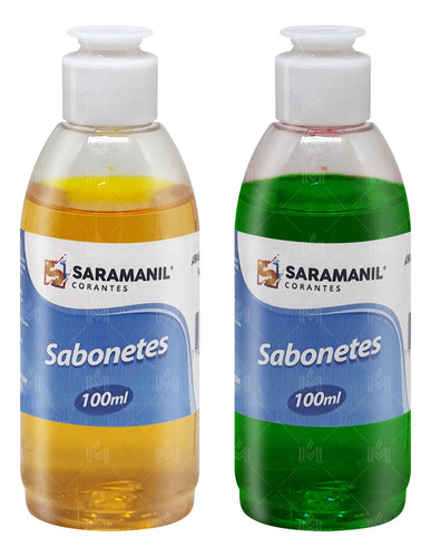 Kit 2 Corante Saramanil P/ Cosméticos 100ml - Escolha O Seu