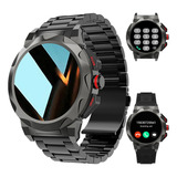 Reloj Inteligente Smartwatch Contesta Llamada, Bluetooth Color De La Caja Negro