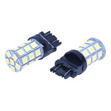 2 Bombillas Led Smd T25 W21/5 W 3157 7443, Color Blanco Xenó