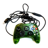 Control Xbox Clásico Original Edicion Especial Halo Verde 
