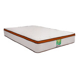 Colchón  King Size Ortopedico Firme Manchester Bio Mattress Color Blanco