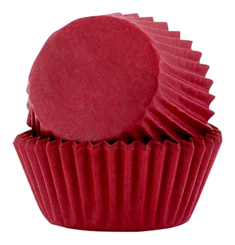 Capacillo No. 74 Rojo Cupcake Mufinn 400 Piezas