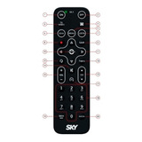 Controle  Sky Ul1 Remoto Original Lacrado