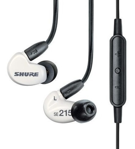 Auriculares Shure Control De Volumen Microfono Se215 Cuot