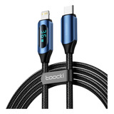 Cable De Carga Rápida Toocki Tipo C Pd 36w Para iPhone