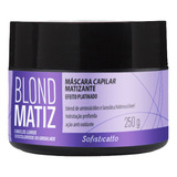 Máscara Blond Matiz Desamarelado Anti Oxidante Sem Amonia