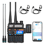 Baofeng Uv-5r 8w Radio De Radioaficionado De Alta Potencia C