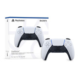 Controle Ps5 Dualsense Branco Sem Fio  Sony Playstation 5