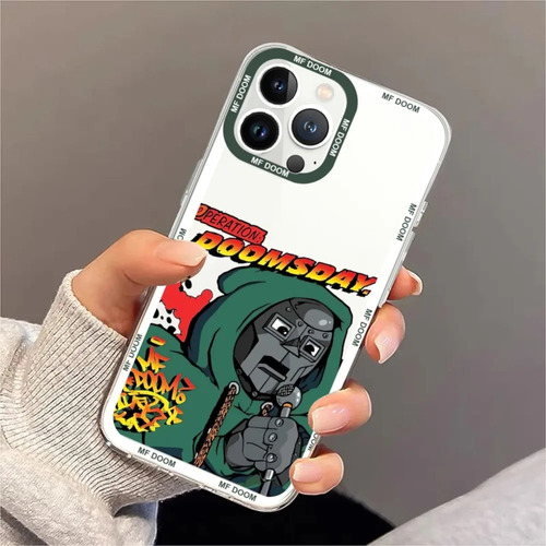 Funda De Teléfono Mf Doom Rapper Para iPhone 11 12 Mini 13 1