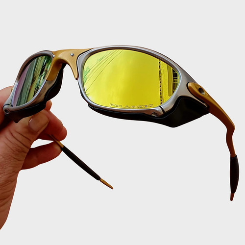 Oculos De Sol Juliet Dourado Doublex G5 Sid Blind Lancamento