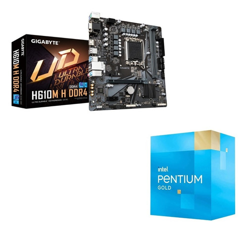 Kit Actualización Intel Pentium G7400 Gigabyte H610 Kt