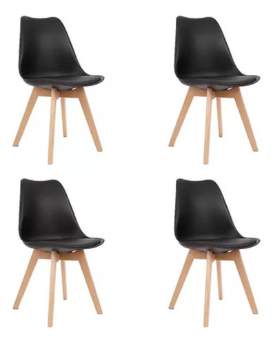 Silla Diseño Tulip Eames Comedor Living Diseño X4 Baires 4