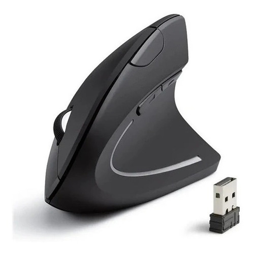 Mouse Vertical Ergonómico Receptor 3.0 Usb Inalámbrico 